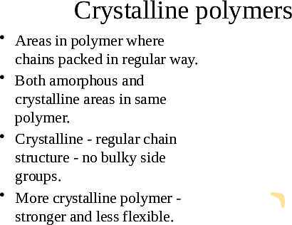 Polymers Structure, Properties, and Polymerization | Free Chemistry PowerPoint- پیش نمایش