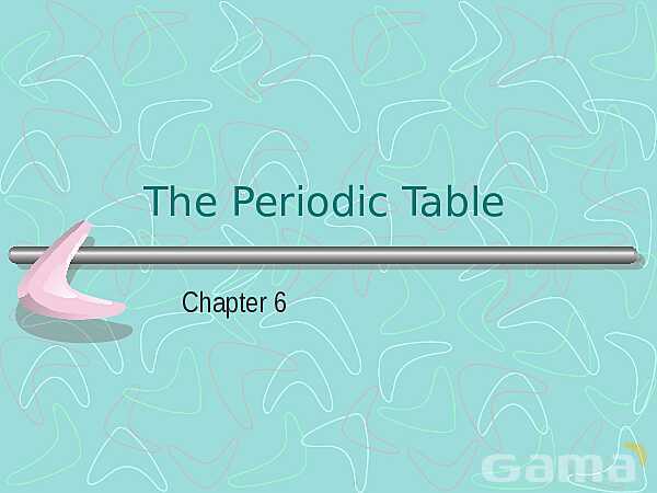 The Periodic Table Groups, Families, and Element Properties | Free Chemistry PowerPoint- پیش نمایش