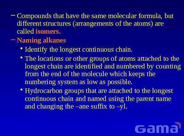 Organic Chemistry | Free Chemistry PowerPoint- پیش نمایش