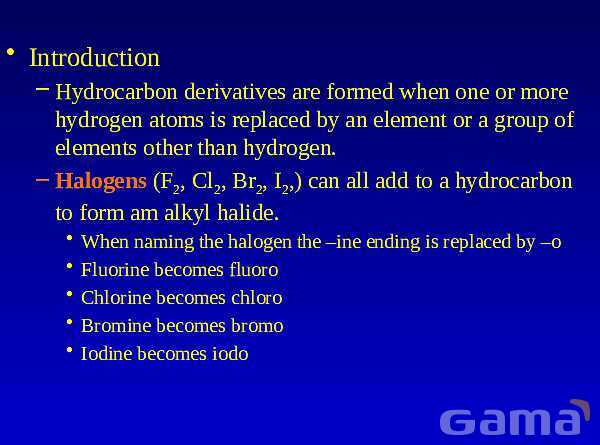 Organic Chemistry | Free Chemistry PowerPoint- پیش نمایش