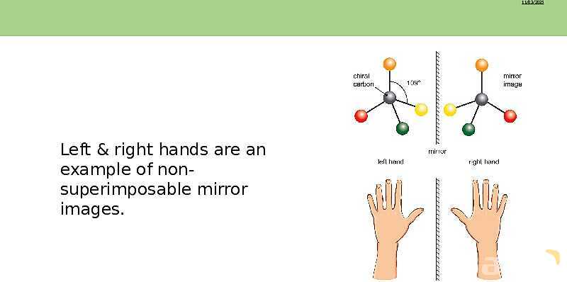 Optical Isomers | Free Chemistry PowerPoint- پیش نمایش