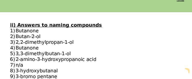 Optical Isomers | Free Chemistry PowerPoint- پیش نمایش