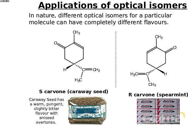 Optical Isomers | Free Chemistry PowerPoint- پیش نمایش