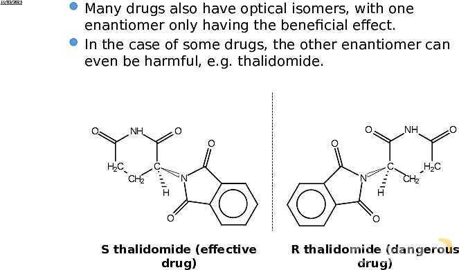 Optical Isomers | Free Chemistry PowerPoint- پیش نمایش