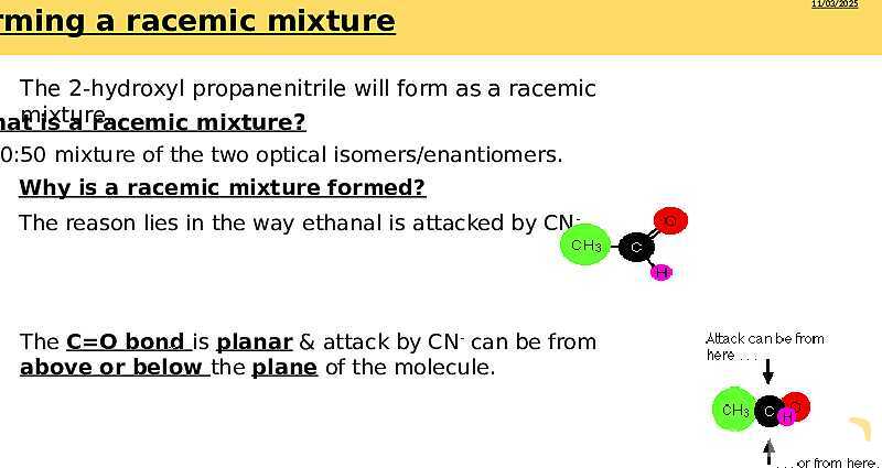 Aldehydes, Ketones, and Hydroxynitriles | Free Chemistry PowerPoint- پیش نمایش