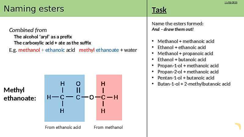 Carboxylic Acids and Derivatives | Free Chemistry PowerPoint- پیش نمایش