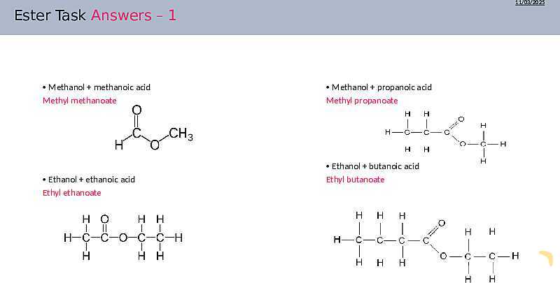 Carboxylic Acids and Derivatives | Free Chemistry PowerPoint- پیش نمایش