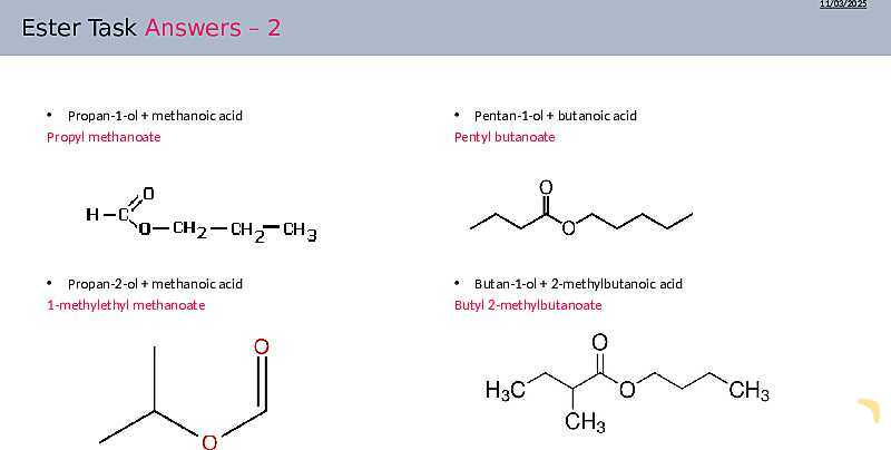 Carboxylic Acids and Derivatives | Free Chemistry PowerPoint- پیش نمایش