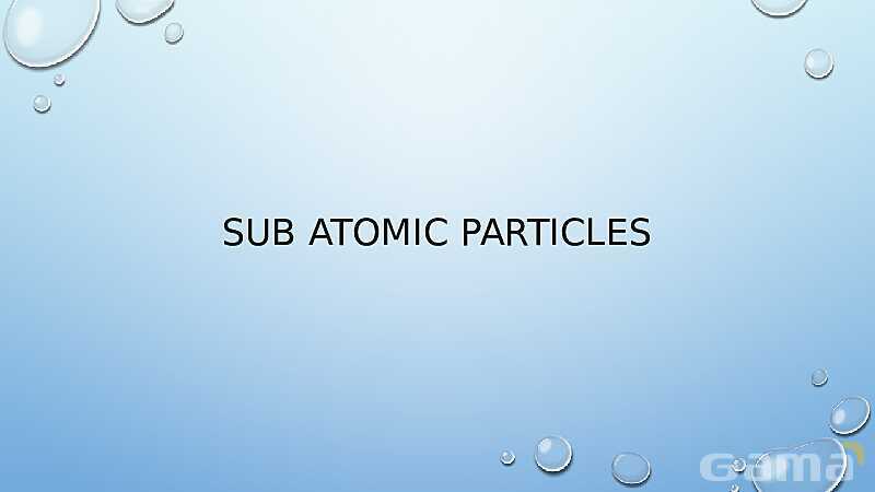 Atomic Structure | As & A Level Chemistry 9701 pptx- پیش نمایش