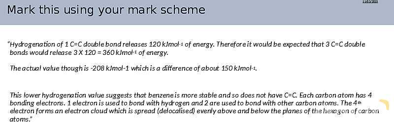  Benzene Structure | As & A Level Chemistry 9701 pptx- پیش نمایش