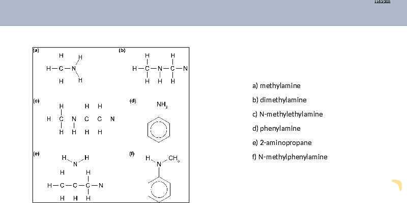 Comprehensive Guide to Amines | As & A Level Chemistry 9701 pptx- پیش نمایش