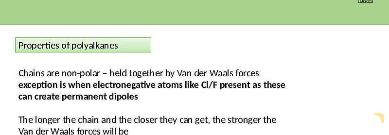 Understanding Addition Polymers | As & A Level Chemistry 9701 PowerPoint- پیش نمایش