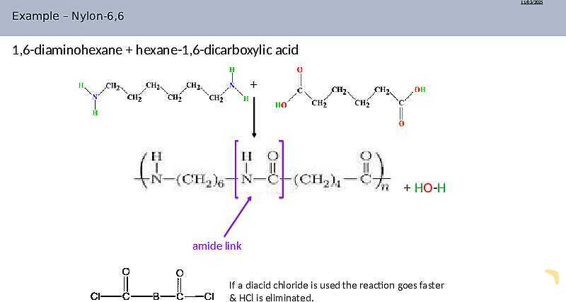 Condensation Polymers | As & A Level Chemistry 9701 PowerPoint- پیش نمایش