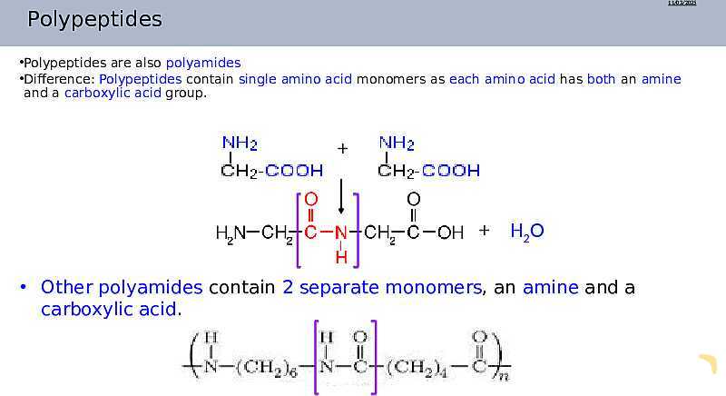 Condensation Polymers | As & A Level Chemistry 9701 PowerPoint- پیش نمایش