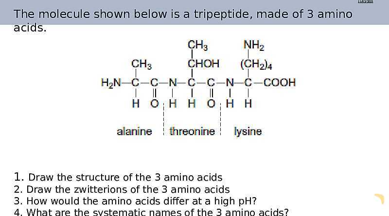 Proteins Structure, Bonding, and Functions | As & A Level Chemistry 9701 pptx- پیش نمایش