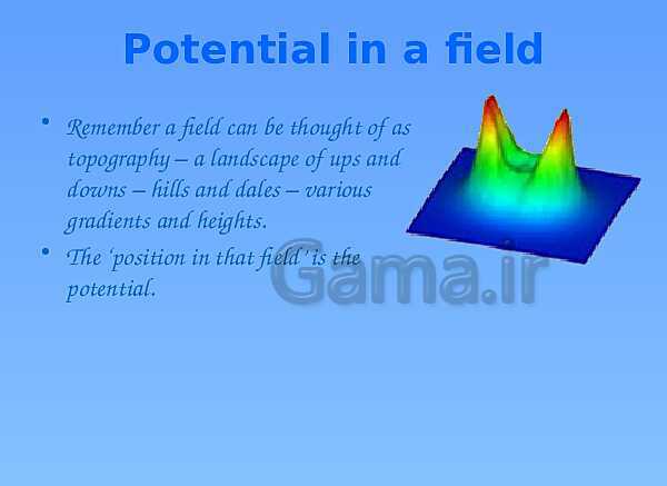 A Level Physics PowerPoint Presentation | What is a field?- پیش نمایش