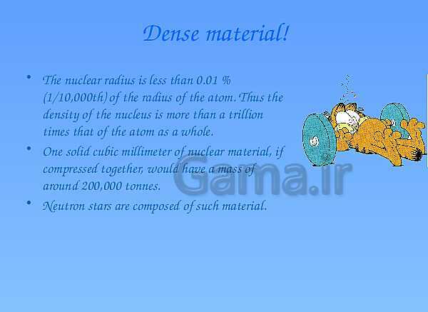 A Level Physics PowerPoint Presentation | Nuclear Size and Density- پیش نمایش