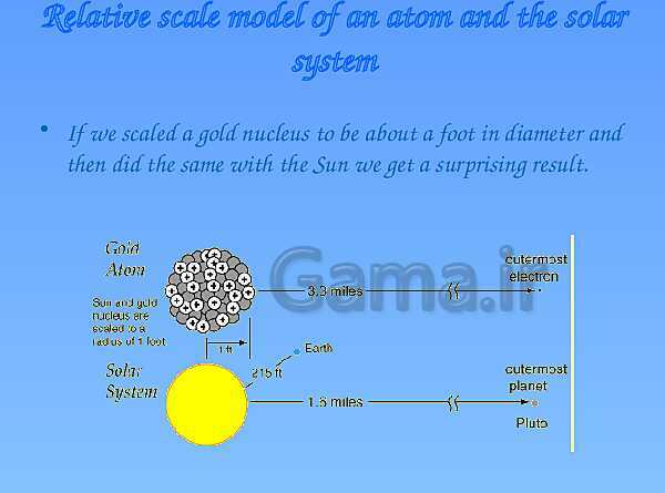 A Level Physics PowerPoint Presentation | Nuclear Size and Density- پیش نمایش