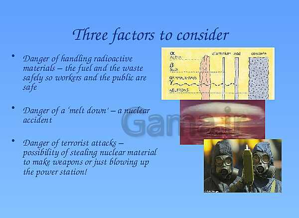 A Level Physics PowerPoint Presentation | Nuclear Power – Safety- پیش نمایش