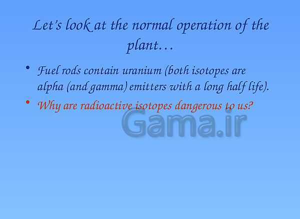 A Level Physics PowerPoint Presentation | Nuclear Power – Safety- پیش نمایش