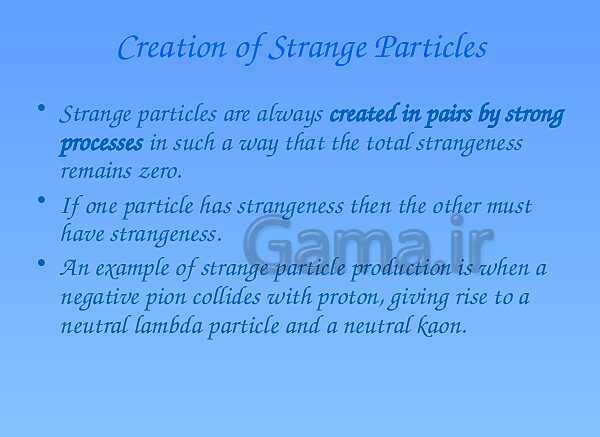 A Level Physics PowerPoint Presentation | Strange Particles- پیش نمایش