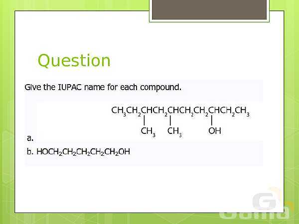 A Level  Chemistry PowerPoint Presentation | Alcohols- پیش نمایش