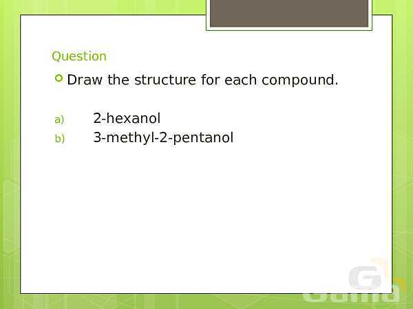 A Level  Chemistry PowerPoint Presentation | Alcohols- پیش نمایش