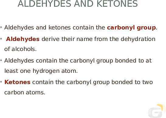 A Level Chemistry PowerPoint Presentation | Carbonyl Compounds- پیش نمایش