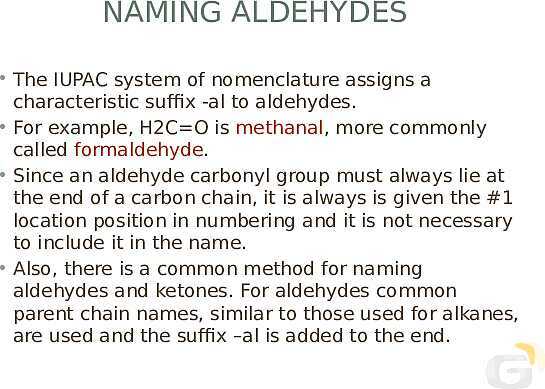 A Level Chemistry PowerPoint Presentation | Carbonyl Compounds- پیش نمایش