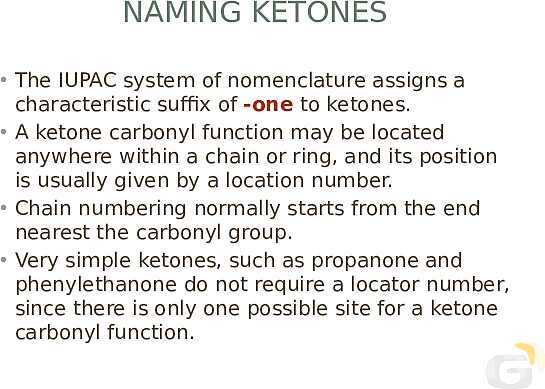 A Level Chemistry PowerPoint Presentation | Carbonyl Compounds- پیش نمایش