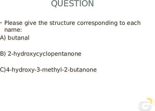 A Level Chemistry PowerPoint Presentation | Carbonyl Compounds- پیش نمایش