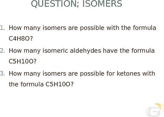 A Level Chemistry PowerPoint Presentation | Carbonyl Compounds- پیش نمایش