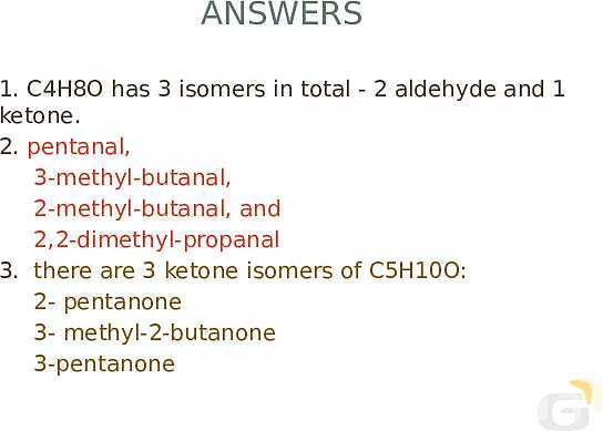 A Level Chemistry PowerPoint Presentation | Carbonyl Compounds- پیش نمایش