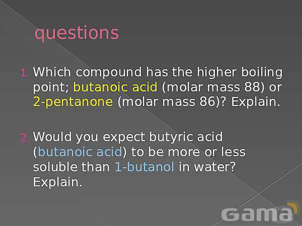  A Level Chemistry PowerPoint Presentation | Carboxylic Acids- پیش نمایش