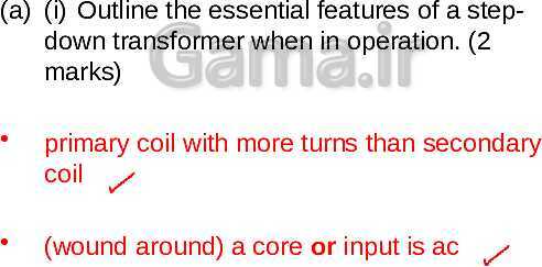 A Level Physics PowerPoint Presentation | Transformer Question- پیش نمایش