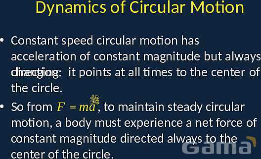 Understanding Circular Motion: Dynamics, Forces, and Real-World Applications- پیش نمایش