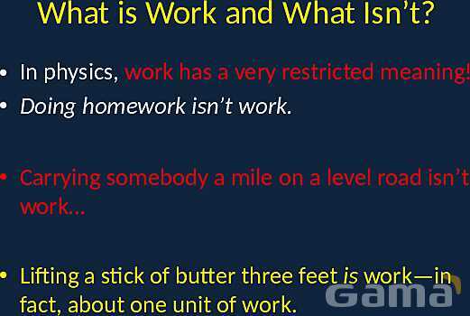 Understanding Work and Energy: Key Concepts and Real-Life Examples- پیش نمایش