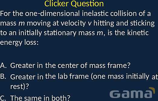 Elastic and Inelastic Collisions: Momentum, Energy Conservation, and Frame of Reference- پیش نمایش