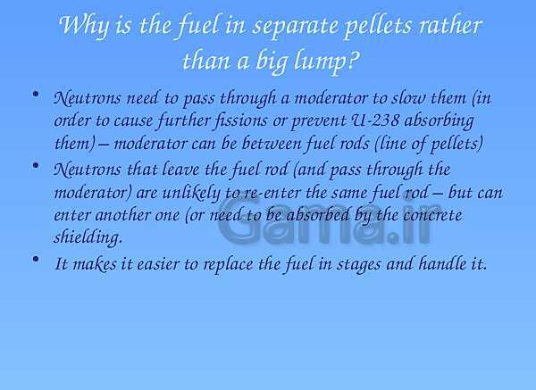 A Level Physics PowerPoint Presentation | nuclear power- پیش نمایش