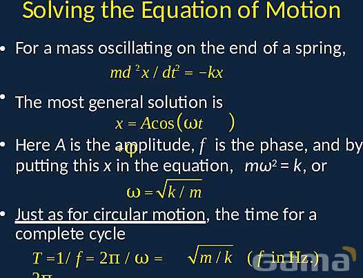 Exploring Simple Harmonic Motion: Springs, Pendulums, and Energy Dynamics- پیش نمایش