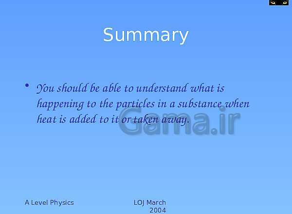 A Level Physics PowerPoint Presentation | Specific Heat Capacity and Latent Heat- پیش نمایش