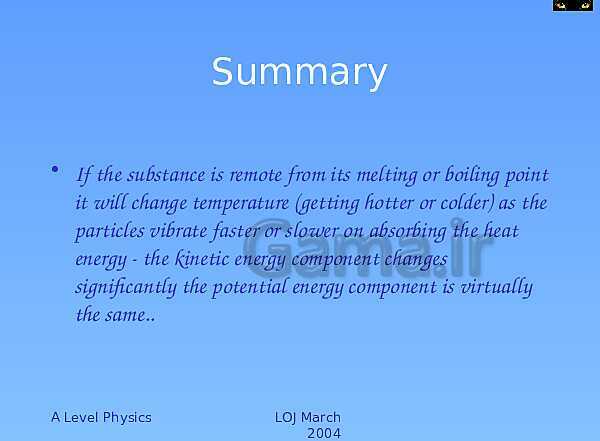 A Level Physics PowerPoint Presentation | Specific Heat Capacity and Latent Heat- پیش نمایش