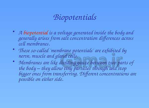 A Level Physics PowerPoint Presentation | action potential- پیش نمایش