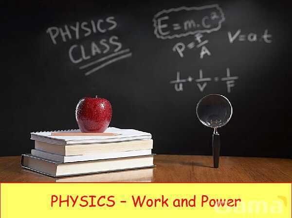 Work and Power in Physics: Understanding Energy Transfer and Efficiency- پیش نمایش