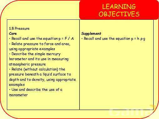 Understanding Pressure in Fluids and Solids- پیش نمایش